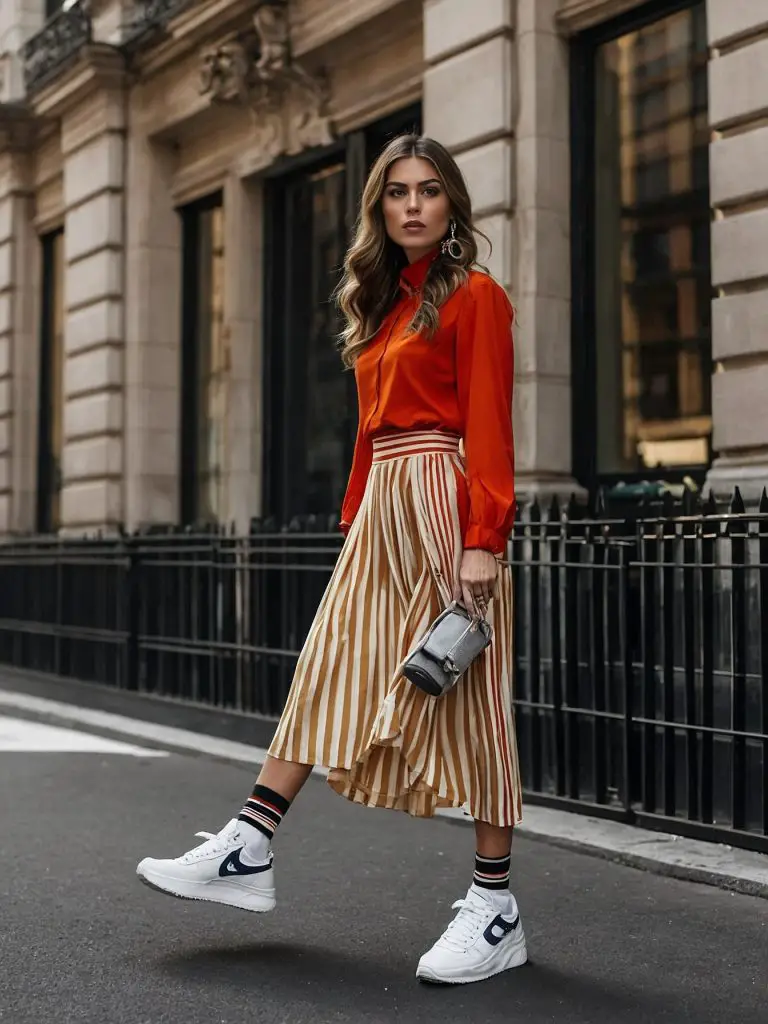 40 Dress and Sneakers Outfit Ideas: A 2024 Guide to Effortless Chic