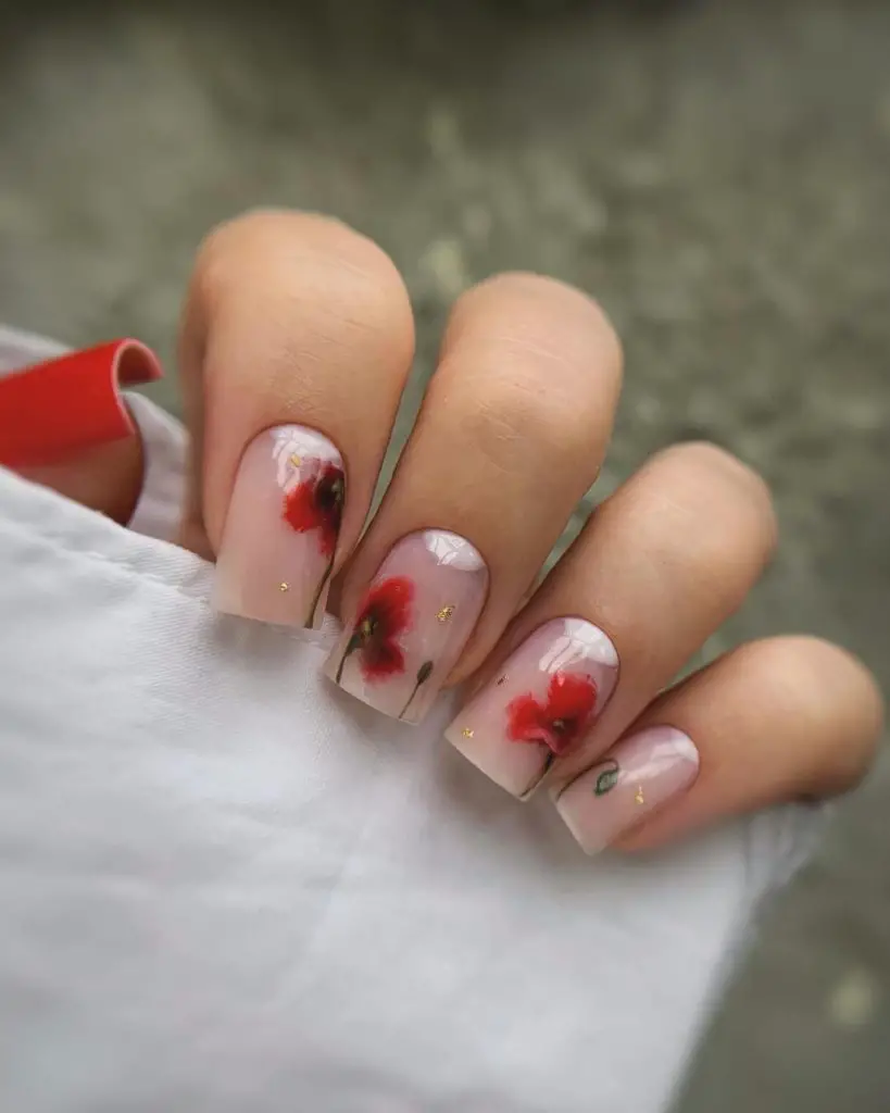 40 Vivid Red Nails Ideas: A Spectrum of Style