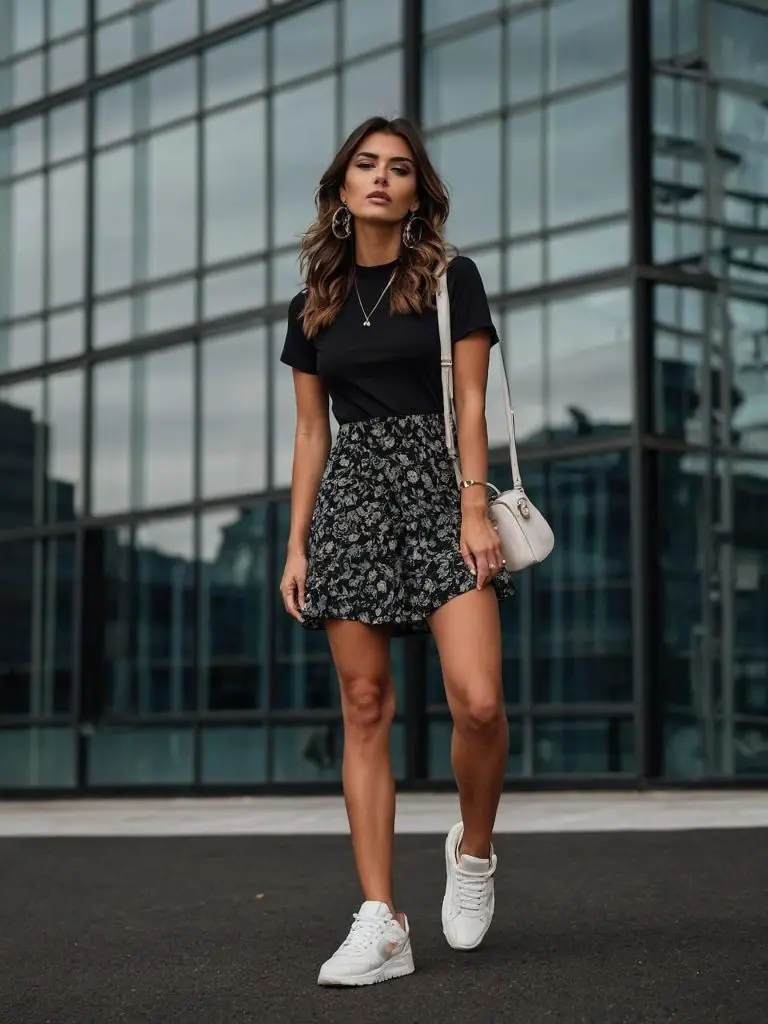 40 Dress and Sneakers Outfit Ideas: A 2024 Guide to Effortless Chic