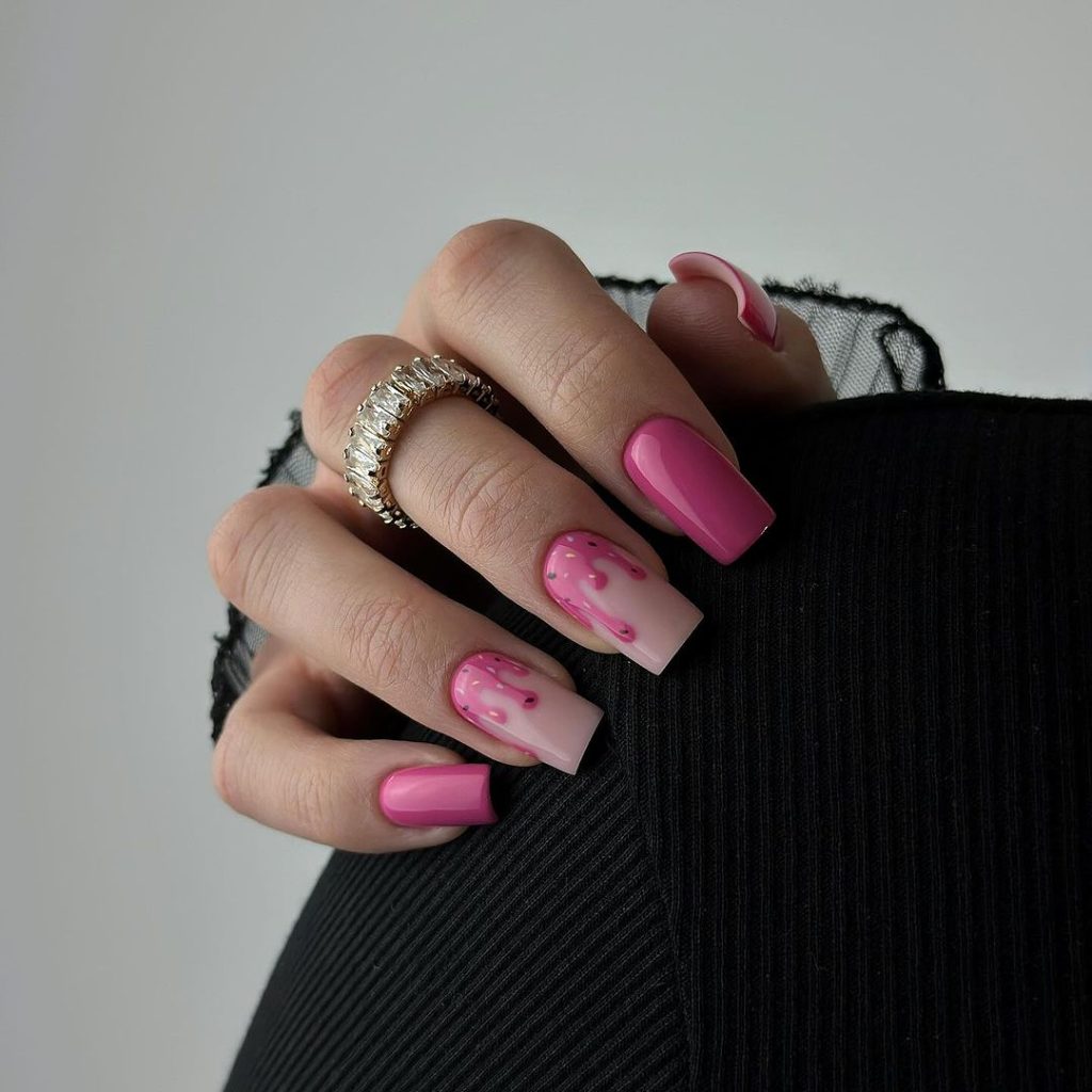 54 Sizzling Summer Square Long Nail Designs to Spark Your Style