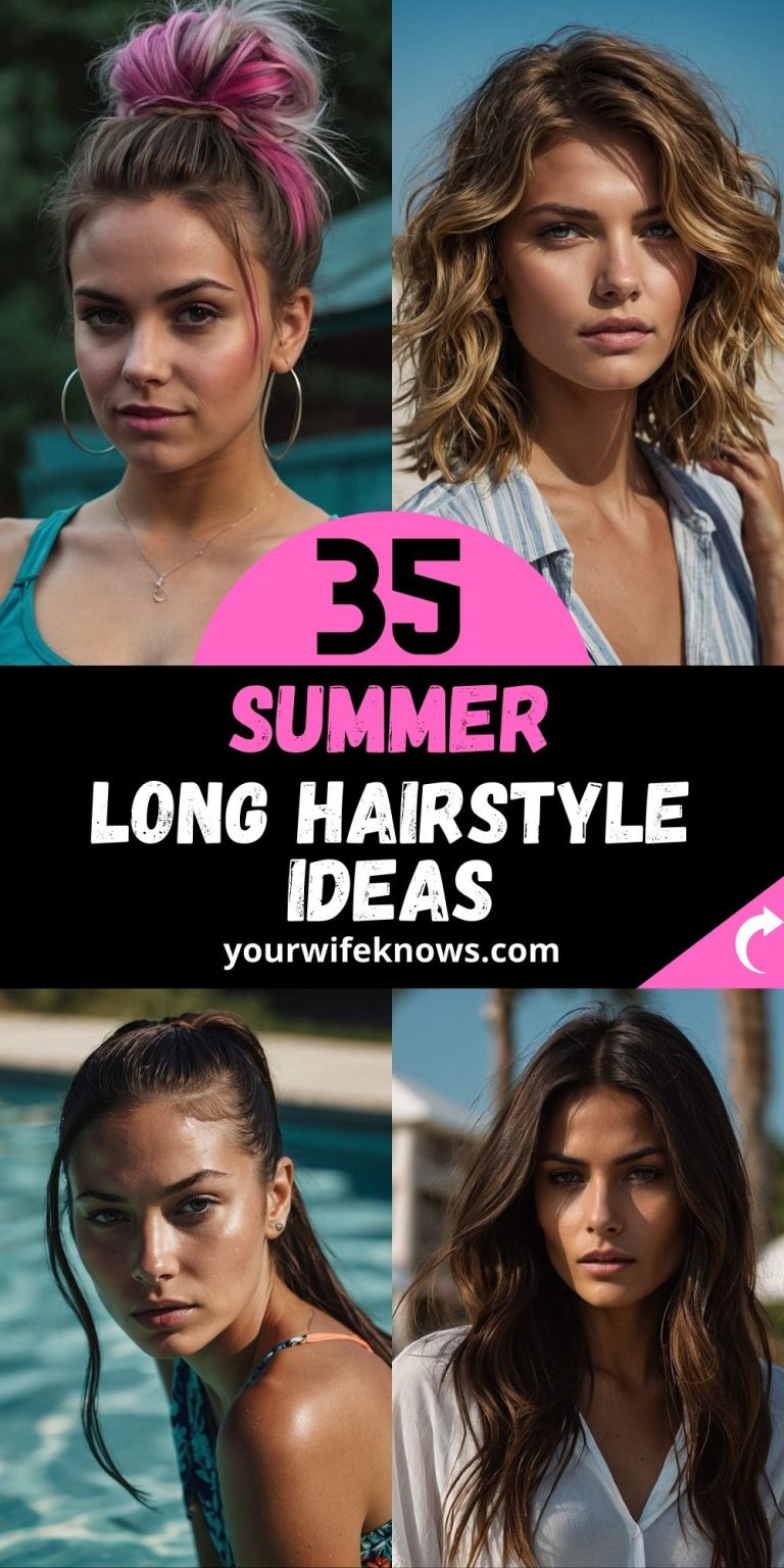 35 Stunning Summer Long Hairstyles: Master Layers and Side Parts for Every Occasion