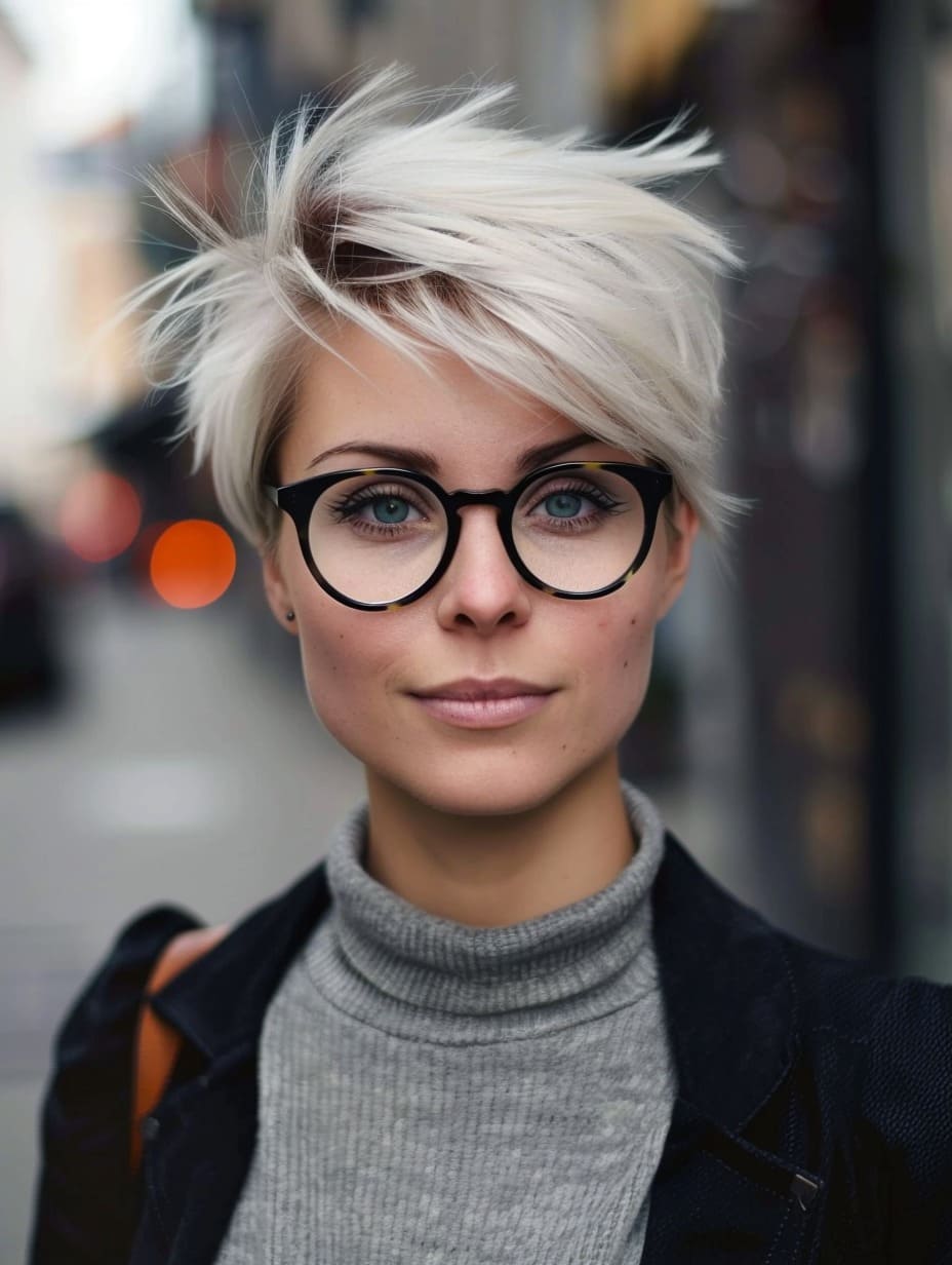 41 Inspiring Short Haircut Ideas for Women with Glasses