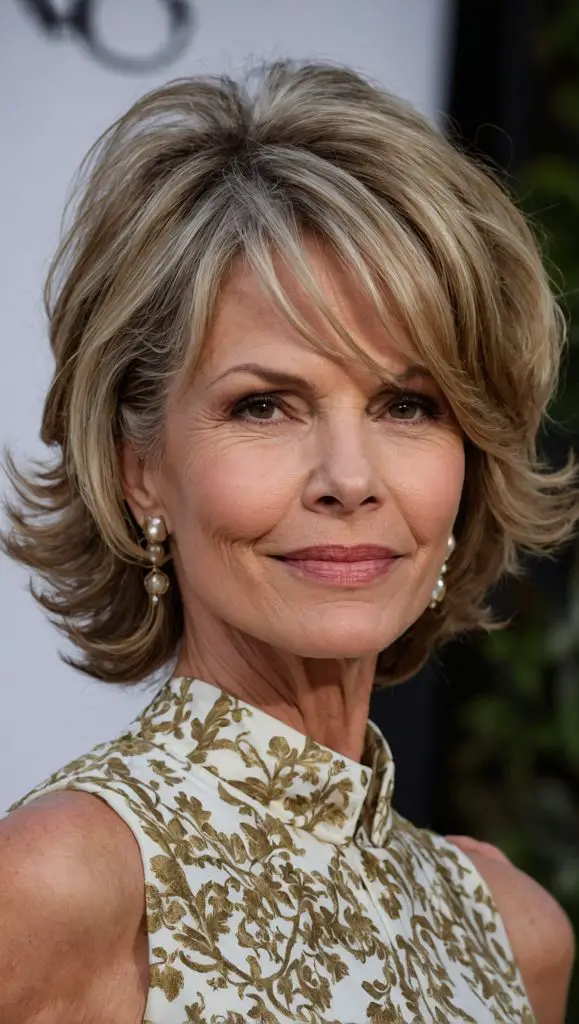 34 Chic Shag Haircuts to Elevate Style for Women Over 50!