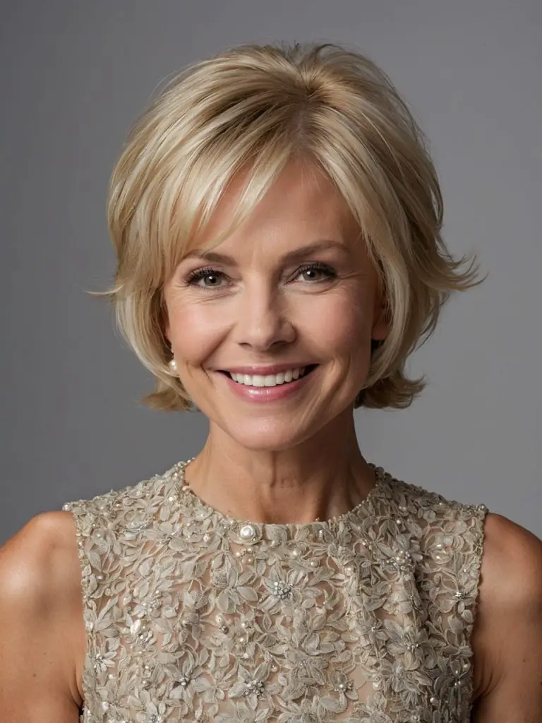 34 Chic Shag Haircuts to Elevate Style for Women Over 50!
