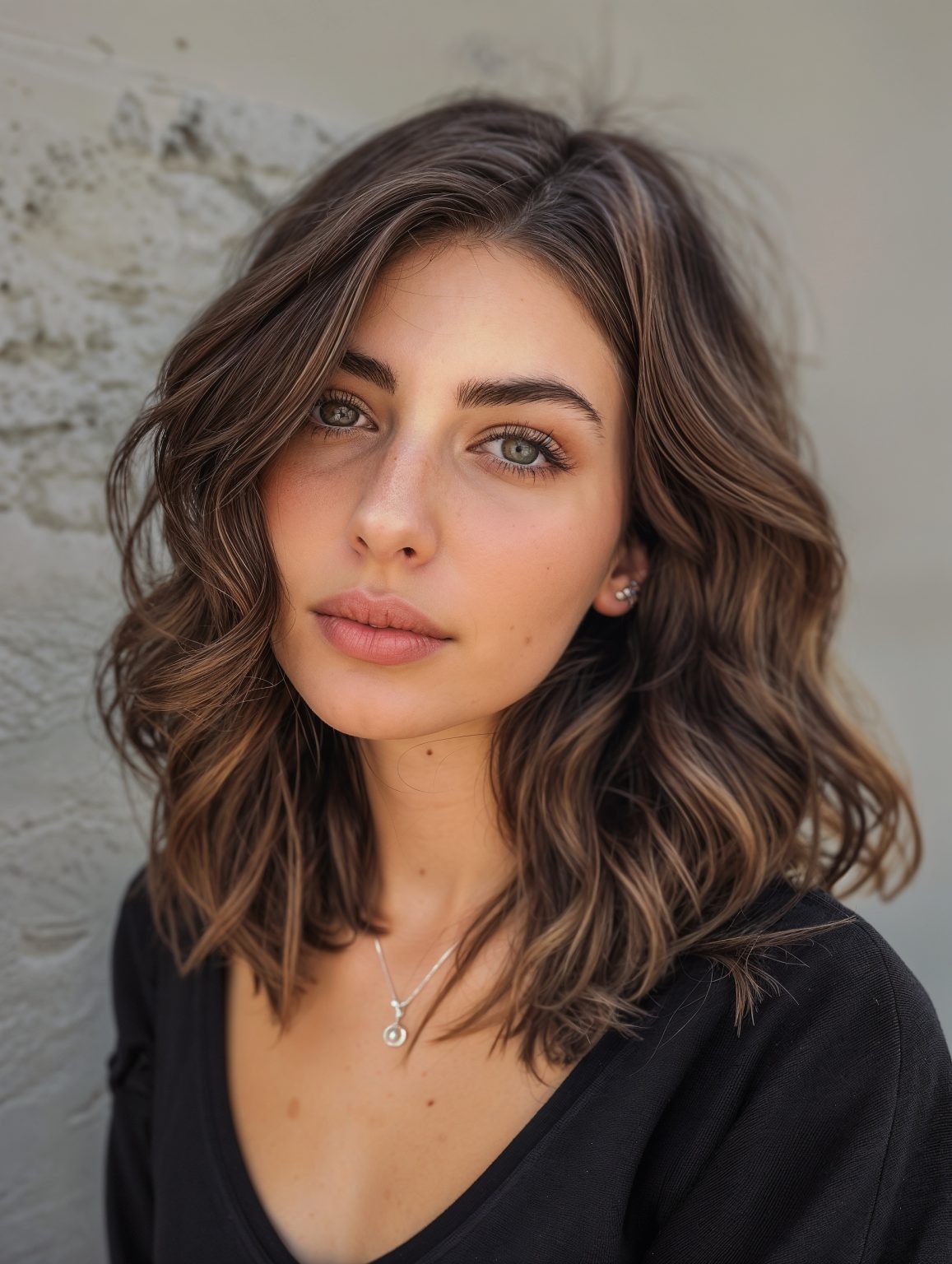 46 Creative Ideas to Transform Your Shoulder-Length Brunette Balayage