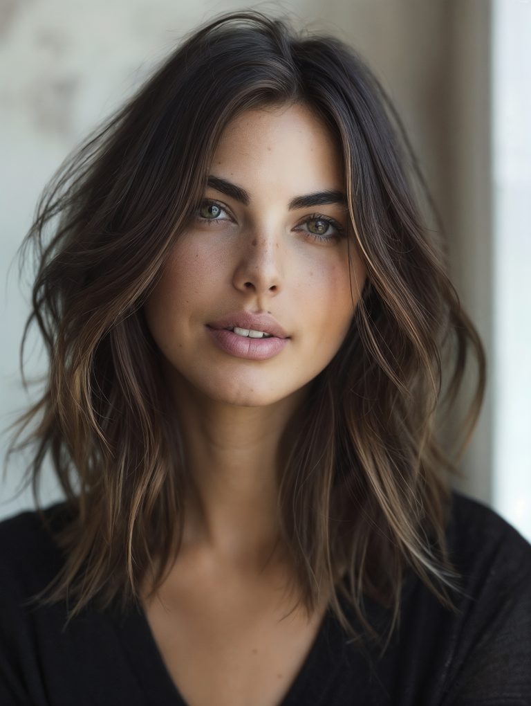 46 Creative Ideas to Transform Your Shoulder-Length Brunette Balayage