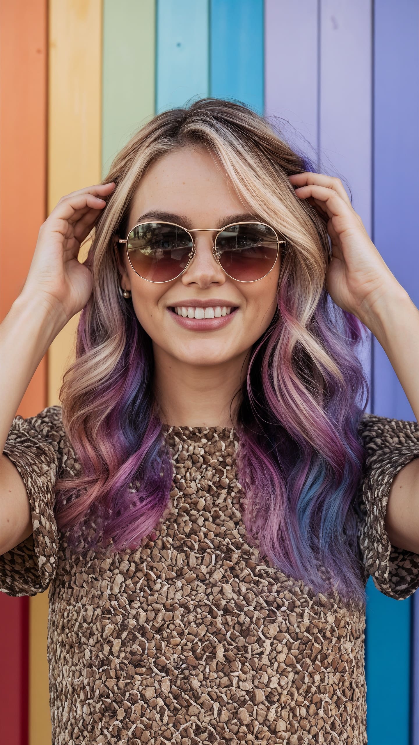 41 Fun Summer Hair Color Peekaboo Ideas to Try Right Now