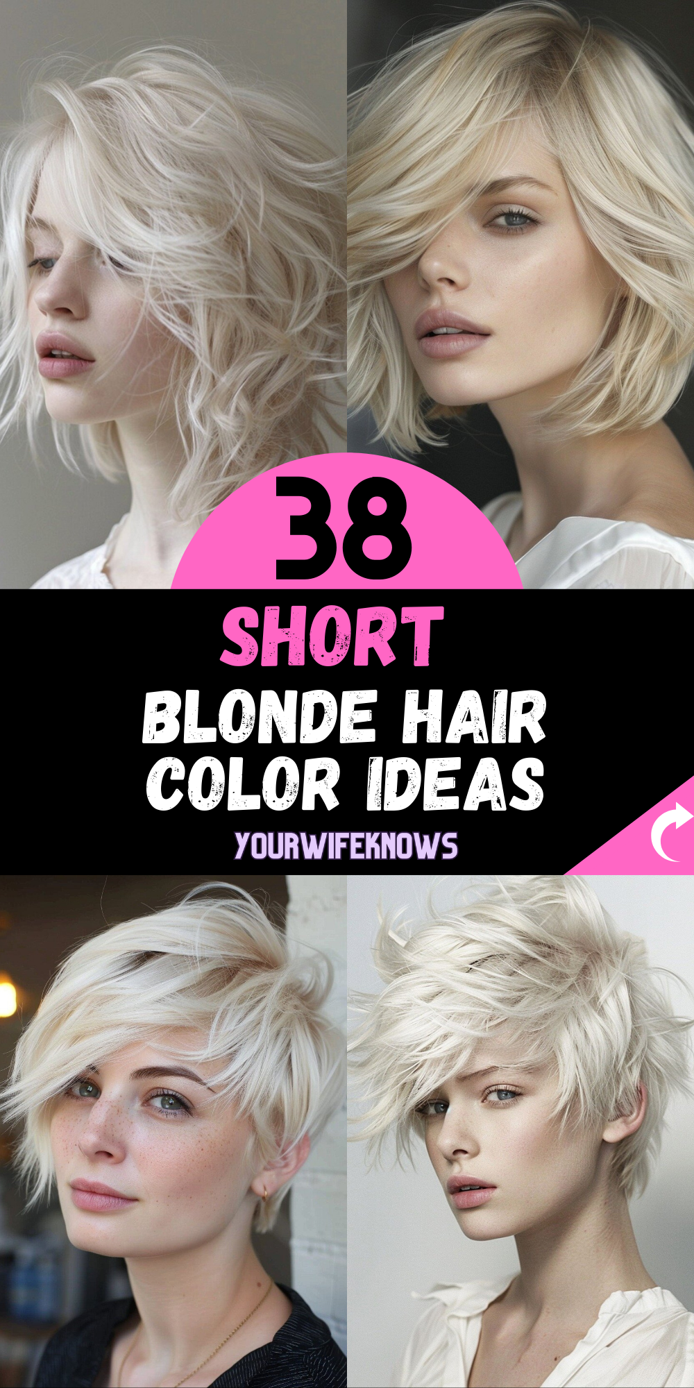 38 Captivating Blonde Hair Color Ideas for Short Hair