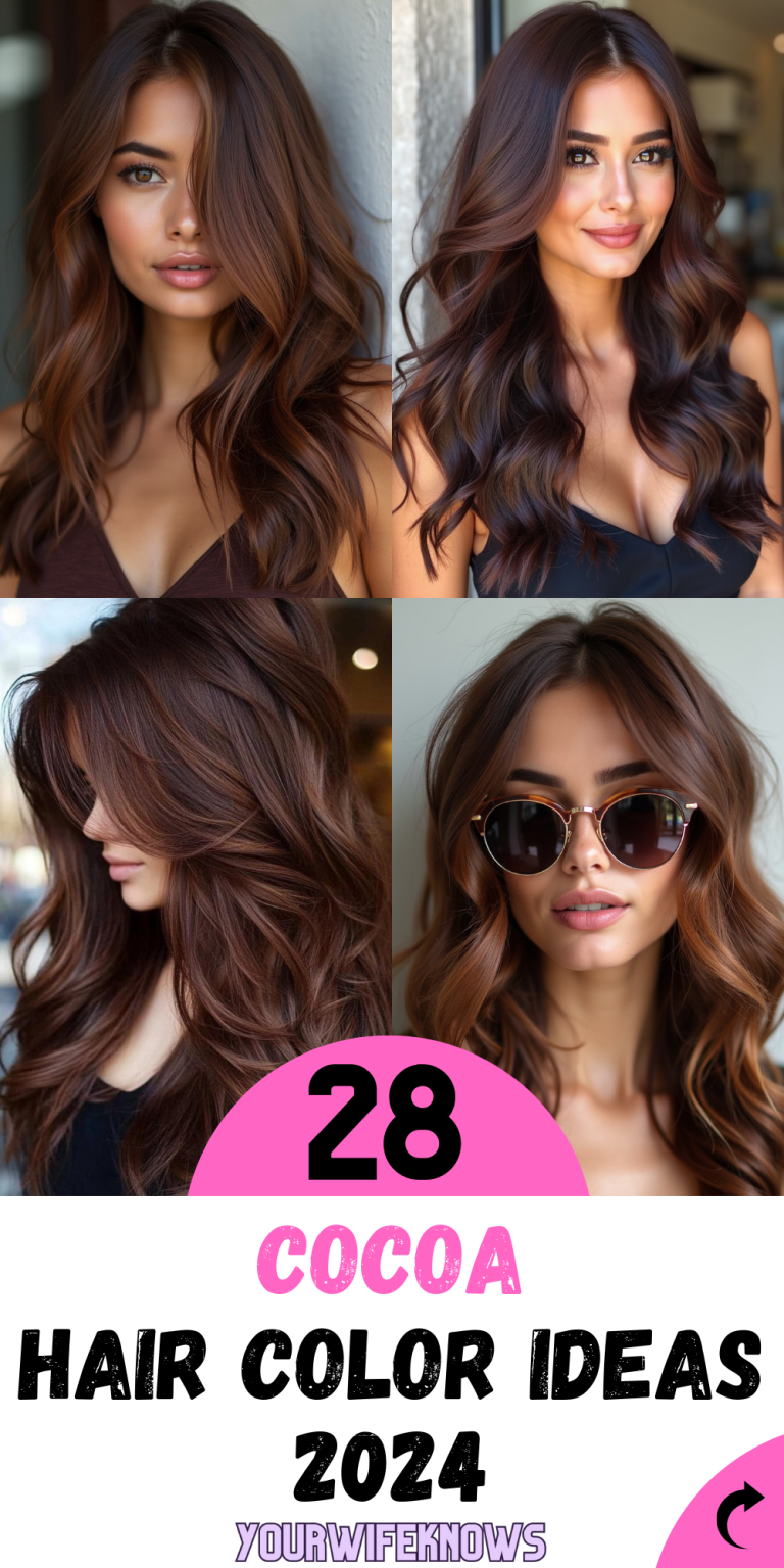 28 Captivating Cocoa Hair Color Ideas for a Stunning Transformation