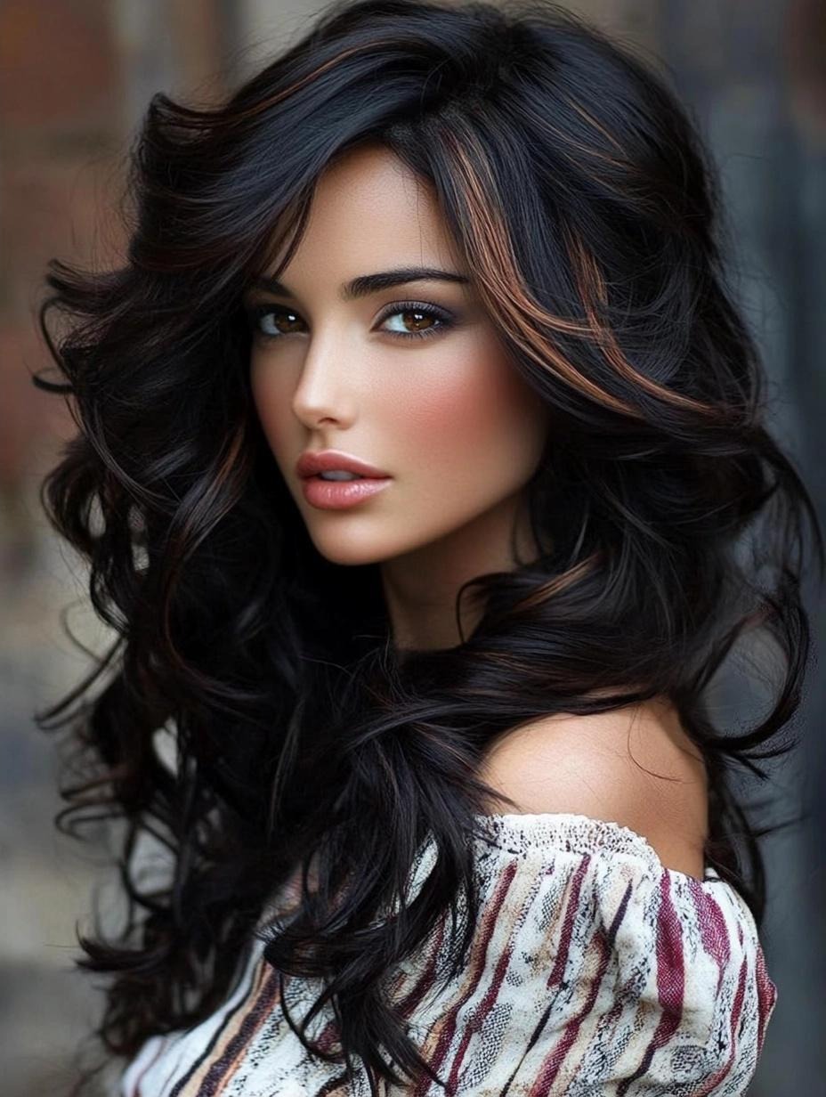 34 Stunning Black Hair Color Ideas