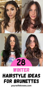 28 Winter Hairstyle Ideas for Brunettes: Your Ultimate Guide to This