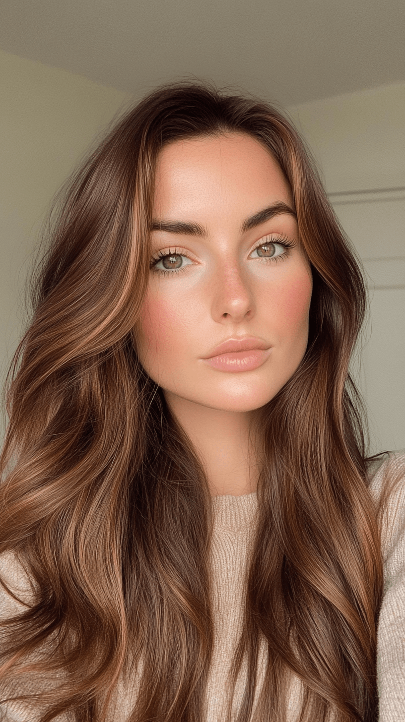 Gorgeous Bronze Hair Color Artwork Collection Gorgeous Bronze Hair Color Artwork Collection